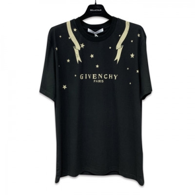 [지방시]Givenchy 2020 Mens Logo Short Sleeved Tshirts - 지방시 2020 남성 로고 코튼 반팔티 Giv0471x.Size(xs - l).블랙