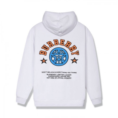 [버버리]Burberry 2020 Mens Logo Casual Cotton Hoodie - 버버리 2020 남성 로고 캐쥬얼 코튼 후디 Bur03092x.Size(s - xl).화이트
