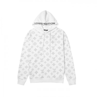 [루이비통]Louis vuitton 2020 Mm/Wm Logo Cotton Hoodie - 루이비통 2020 남/녀 코튼 후디 Lou02288x.Size(s - l).화이트