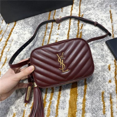 [입생로랑] Saint Laurent CustomLou Belt bag 15.5cm- 입생로랑 커스텀급 루 벨트백 SLB0598, 15.5cm, 와인