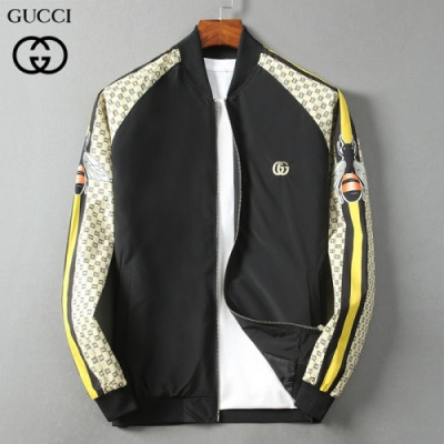 [구찌]Gucci 2020 Mens Logo Casual Jackets - 구찌 2020 남성 로고 캐쥬얼 양면 자켓 Guc03095x.Size(m - 3xl).블랙