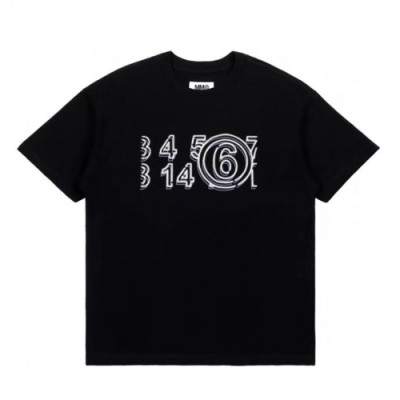 [메종 마르지엘라]Maison margiela 2020 Mens Deserve Printing Cotton Short Sleeved Tshirts - 메종 마르지엘라 2020 남성 프린팅 코튼 반팔티 Mai0030x.Size(s - xl).블랙