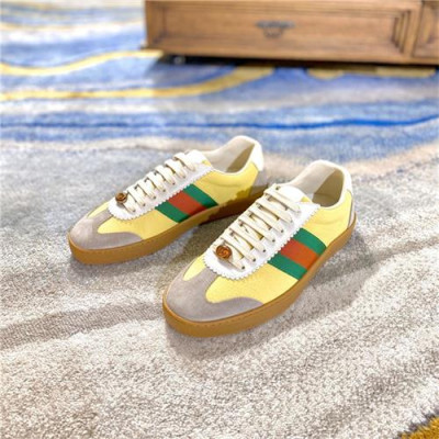 Gucci 2020 Men's Leather Sneakers - 구찌 2020 남성용 레더 스니커즈 , GUCS1211, Size(240-275), 옐로우