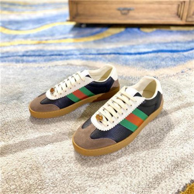 Gucci 2020 Men's Leather Sneakers - 구찌 2020 남성용 레더 스니커즈 , GUCS1212, Size(240-275), 네이비