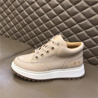 Louis Vuitton 2020 Men's Leather Hike Sneakers - 루이비통 2020 남성용 레더 하이크 스니커즈 , LOUS1358, Size(240-275), 베이지