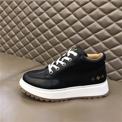 Louis Vuitton 2020 Men's Leather Hike Sneakers - 루이비통 2020 남성용 레더 하이크 스니커즈 , LOUS1359, Size(240-275), 블랙