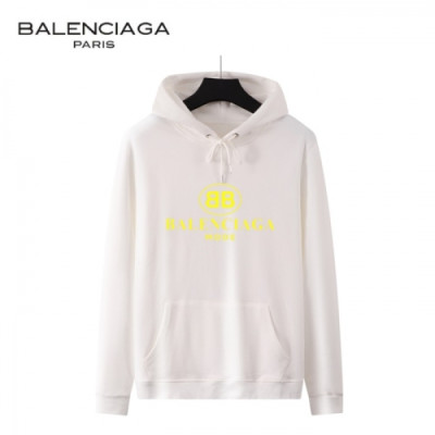 [발렌시아가]Balenciaga 2020 Mm/Wm Logo Cotton Hoodie - 발렌시아가 2020 남/녀 로고 코튼 후디 Bal0820x.Size(s - 2xl).화이트