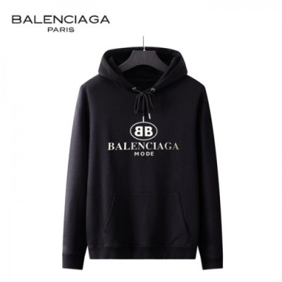 [발렌시아가]Balenciaga 2020 Mm/Wm Logo Cotton Oversize Hoodie - 발렌시아가 2020 남/녀 로고 코튼 오버사이즈 후디 Bal0821x.Size(s - 2xl).블랙
