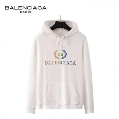 [발렌시아가]Balenciaga 2020 Mm/Wm Logo Cotton Hoodie - 발렌시아가 2020 남/녀 로고 코튼 후디 Bal0823x.Size(s - 2xl).화이트