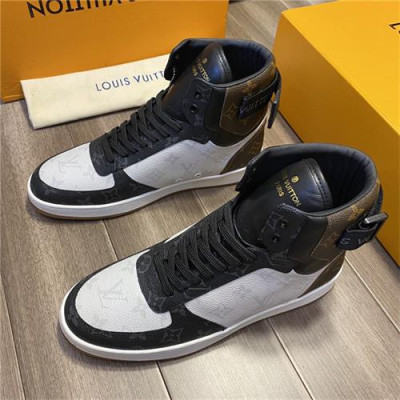 Louis Vuitton 2020 Men's Leather Sneakers - 루이비통 2020 남성용 레더 스니커즈 , LOUS1372, Size(240-275), 화이트