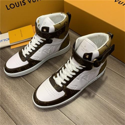 Louis Vuitton 2020 Men's Leather Sneakers - 루이비통 2020 남성용 레더 스니커즈 , LOUS1373, Size(240-275), 화이트