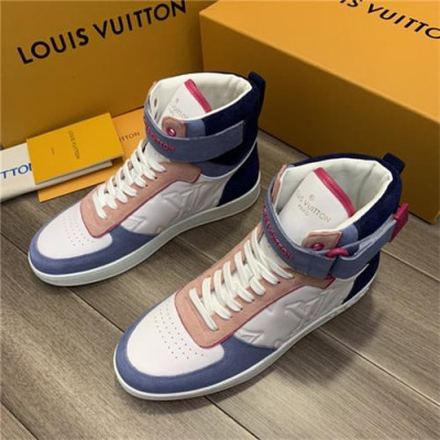 Louis Vuitton 2020 Men's Leather Sneakers - 루이비통 2020 남성용 레더 스니커즈 , LOUS1377, Size(240-275), 화이트