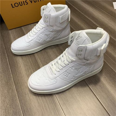 Louis Vuitton 2020 Men's Leather Sneakers - 루이비통 2020 남성용 레더 스니커즈 , LOUS1378, Size(240-275), 화이트