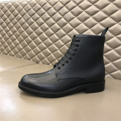 Louis Vuitton 2020 Men's Leather Ankle Boots - 루이비통 2020 남성용 레더 앵글부츠 , LOUS1383, Size(240-270), 블랙