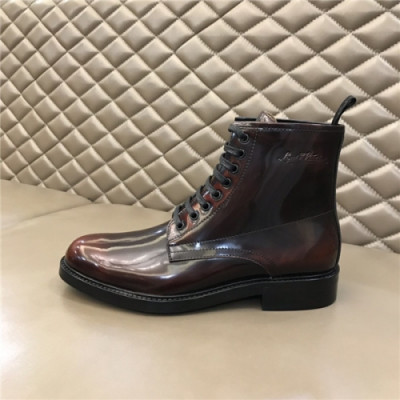 Louis Vuitton 2020 Men's Leather Ankle Boots - 루이비통 2020 남성용 레더 앵글부츠 , LOUS1384, Size(240-270), 브라운