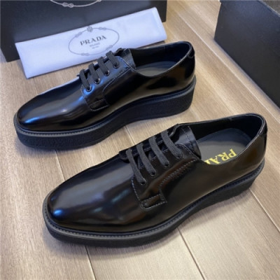 Prada 2020 Men's Leather Shoes - 프라다 2020 남성용 레더 구두 , PRAS0590, Size(240-275), 블랙