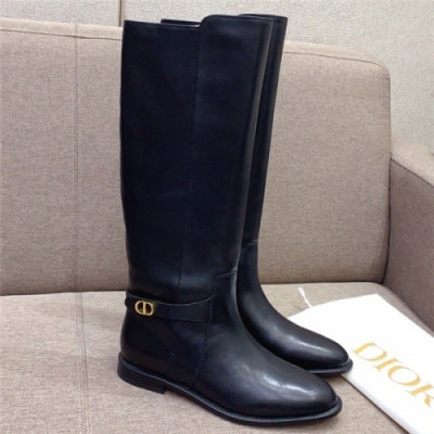 Dior 2020 Women's Leater Boots - 디올 2020 여성용 레더 부츠 , DIOS0221, Size(225-255), 블랙