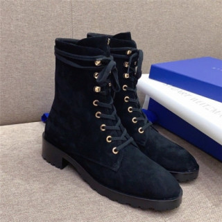Stuart Weitzman 2020 Women's Leather Ankle Boots - 슈트어트 와이츠먼 2020 여성용 레더 앵글부츠 STUS0047,Size(225-255),블랙