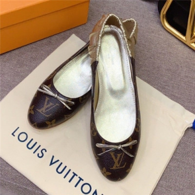 Louis Vuitton 2020 Women's Middle Heel Sandal - 루이비통 2020 여성용 미드힐 샌들, LOUS1398, Size(225-255), 브라운
