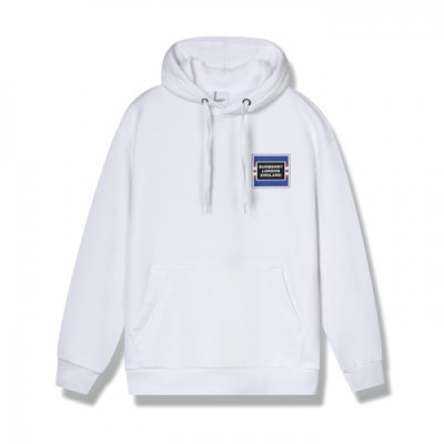 [버버리]Burberry 2020 Mm/Wm Logo Casual Cotton Hoodie - 버버리 2020 남/녀 로고 캐쥬얼 코튼 후디 Bur03166x.Size(xs - l).화이트