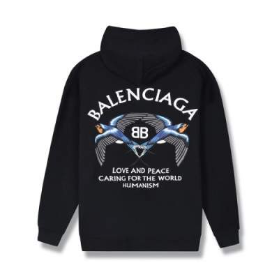 [발렌시아가]Balenciaga 2020 Mm/Wm Logo Cotton Hoodie - 발렌시아가 2020 남/녀 로고 코튼 후디 Bal0838x.Size(xs - l).블랙