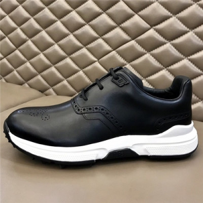 Burluti 2020 Men's Leather Running Shoes - 벌루티 2020 남성용 레더 런닝슈즈,BERTS0114, Size(240-275), 블랙