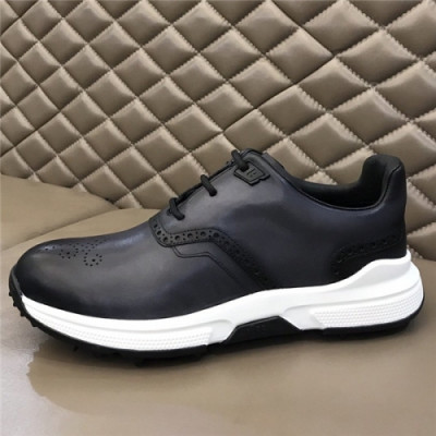 Burluti 2020 Men's Leather Running Shoes - 벌루티 2020 남성용 레더 런닝슈즈,BERTS0115, Size(240-275), 블랙