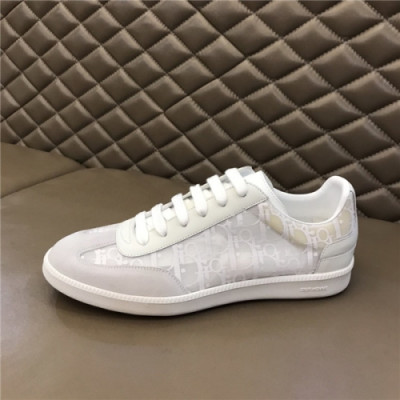 Dior 2020 Men's Leather Sneakers - 디올 2020 남성용 레더 스니커즈, DIOS0224, Size(240-275), 화이트