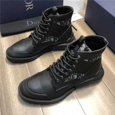 Dior 2020 Men's Leather Sneakers - 디올 2020 남성용 레더 스니커즈, DIOS0229, Size(240-275), 블랙