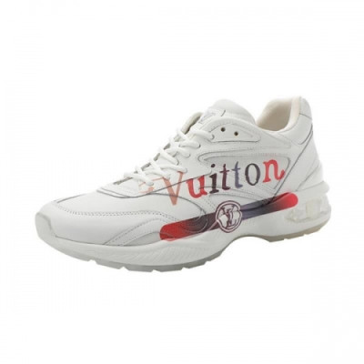 Louis Vuitton 2020 Men's Leather Running Shoes - 루이비통 2020 남성용 레더 런닝슈즈,LOUS1399, Size(240-275),화이트