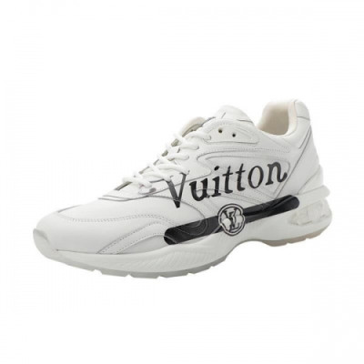 Louis Vuitton 2020 Men's Leather Running Shoes - 루이비통 2020 남성용 레더 런닝슈즈,LOUS1400, Size(240-275),화이트