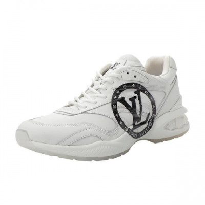 Louis Vuitton 2020 Men's Leather Running Shoes - 루이비통 2020 남성용 레더 런닝슈즈,LOUS1404, Size(240-275),화이트