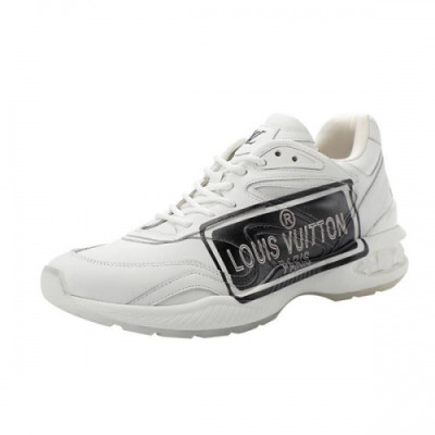Louis Vuitton 2020 Men's Leather Running Shoes - 루이비통 2020 남성용 레더 런닝슈즈,LOUS1408, Size(240-275),화이트