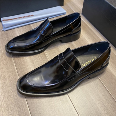 Prada 2020 Men's Leather Oxford Shoes - 프라다 2020 남성용 레더 옥스퍼드 슈즈,PRAS0599, Size(240-275), 블랙