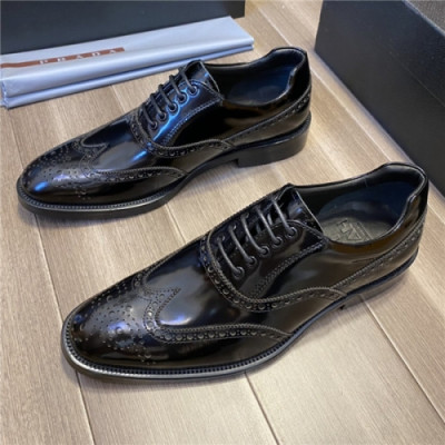 Prada 2020 Men's Leather Oxford Shoes - 프라다 2020 남성용 레더 옥스퍼드 슈즈,PRAS0603, Size(240-275), 블랙