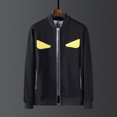 [펜디]Fendi 2020 Mens Eyes Fail Casual Jackets - 펜디 2020 남성 몬스터 캐쥬얼 자켓 Fen0852x.Size(m - 2xl).블랙