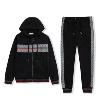 [구찌]Gucci 2020 Mens Logo Casual Training Clothes - 구찌 2020 남성 로고 캐쥬얼 트레이닝복 Guc03147x.Size(s - 2xl).블랙