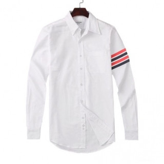 [톰브라운]Thom Browne 2020 Mens Strap Cotton Tshirts - 톰브라운 2020 남성 스트랩 코튼 셔츠 Thom01056x.Size(s - 2xl).화이트
