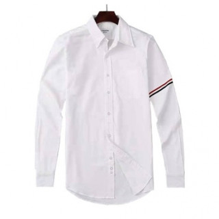 [톰브라운]Thom Browne 2020 Mens Strap Cotton Tshirts - 톰브라운 2020 남성 스트랩 코튼 셔츠 Thom01057x.Size(s - 2xl).화이트
