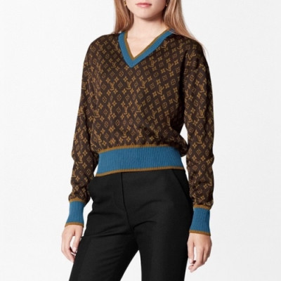 Louis vuitton 2020 Womens Casual Wool Sweaters - 루이비통 2020 여성 캐쥬얼 울 스웨터 Lou02360x.Size(s - l).브라운