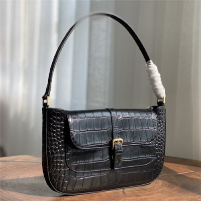 [바이파] By Far 2020 Women's Leather Cross Bag, 26cm - 바이파 2020 여서용 레더 크로스백, 26cm, BYFB0103,블랙