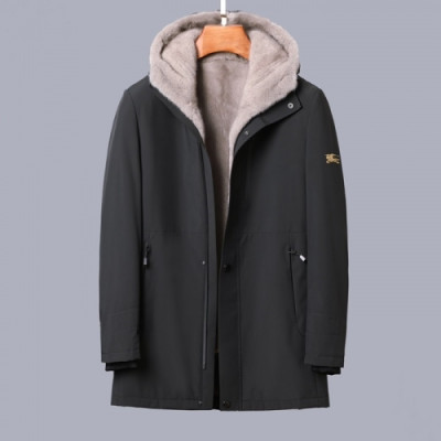 [버버리]Burberry 2020 Mens Casual Mink Coats - 버버리 2020 남성 캐쥬얼 밍크 코트 Bur03206x.Size(m - 3xl).블랙