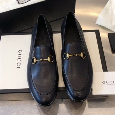 Gucci 2020 Women's Leather Loafer - 구찌 2020 여성용 레더 로퍼,Size(225-255),GUCS1223,블랙