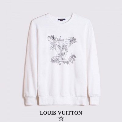 [루이비통]Louis vuitton 2020 Mens Casual Cotton Tshirts - 루이비통 2020 남성 캐쥬얼 코튼 긴팔티 Lou02374x.Size(s - 2xl).화이트