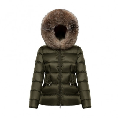 [몽클레어]Moncler 2020 Womens Patch Logo Modern Duck Down Padding - 몽클레어 2020 여성 패치 로고 모던 덕다운 패딩 Moc01940x.Size(s - xl).카키