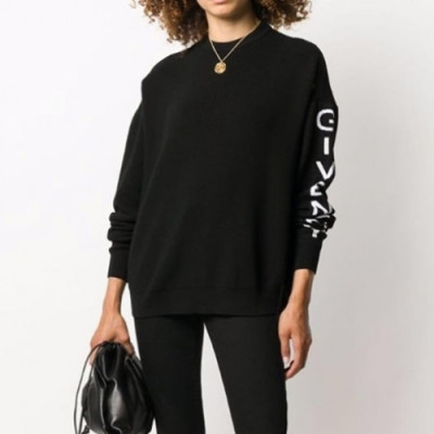 [지방시]Givenchy 2020 Mm/Wm Logo Casual Sweaters - 지방시 2020 남/녀 로고 캐쥬얼 스웨터 Giv0487x.Size(s - 2xl).블랙