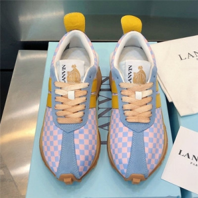 Lanvin 2020 Women's Nylon Sneakers - 랑방 2020 여서용 나일론 스니커즈, Size(225-255), LANVS0011, 퍼플