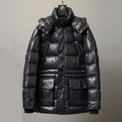 [몽클레어]Moncler 2020 Mens Patch Logo Modern Duck Down Padding - 몽클레어 2020 남성 패치 로고 모던 덕다운 패딩 Moc01949x.Size(l - 3xl).블랙