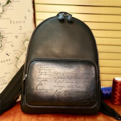 [벨루티] Berluti Custom Nino Gm 's Time-Off Backpack, 35cm - 벨루티 커스텀급 니노 지엠  타임 오프 백팩, 35cm,  BLTB0003,블랙