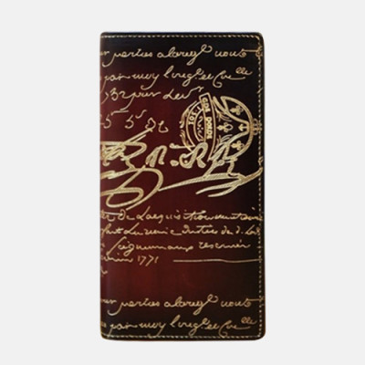 [벨루티] Berluti Custom Leater Wallet, 19cm - 벨루티 커스텀급 장지갑, 19cm, BLTW0003,레드